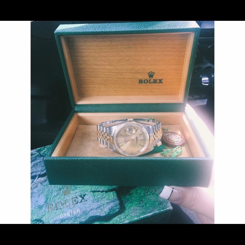Men’s two-toned Rolex DateJust